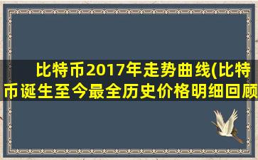 比特币2017年走势曲线(比特币诞生至今最全历史价格明细回顾)