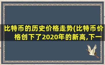 比特币的历史价格走势(比特币价格创下了2020年的新高,下一步会如何发展)